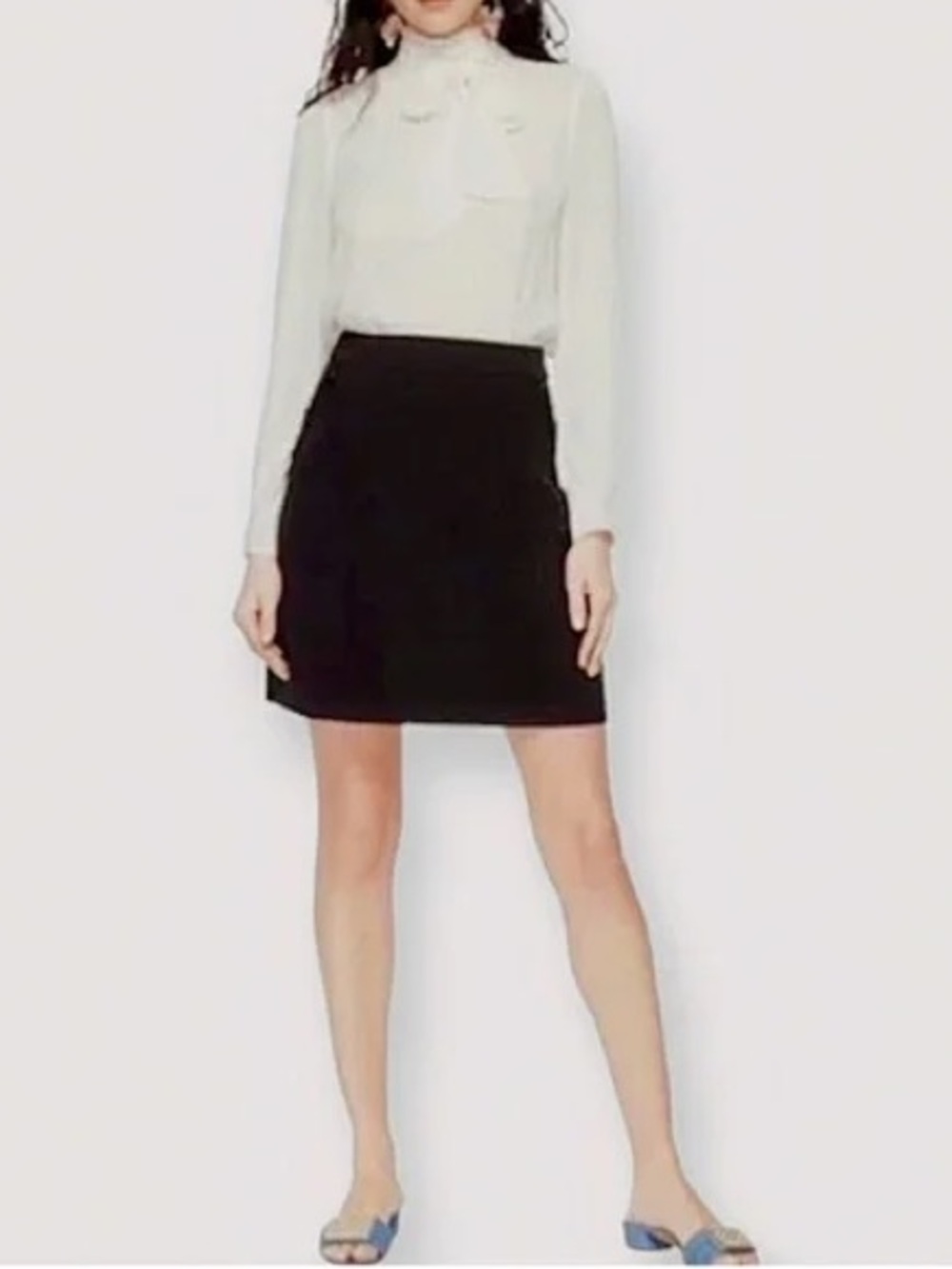 Kate Spade pencil back slit skirt (00)